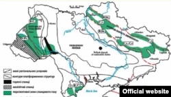 Запасы сланцевого газа на Украине
