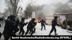 Палаточный городок под Верховной Радой. Киев, 3 марта 2018 года