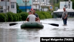 Потоп в Керчи, июнь 2021 года, иллюстрационное фото