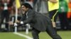 South Africa -- Argentinian head coach Diego Maradona cheers his team during the FIFA World Cup 2010 group B preliminary round match between Greece and Argentina in Polokwane, 22Jun2010